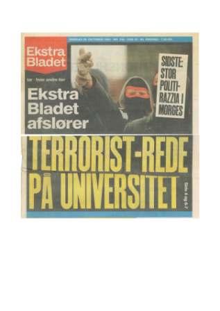 Terrorrist-rede i Studenterhuset